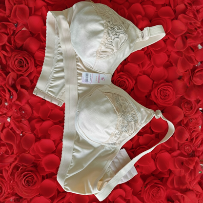 Women’s Non-Wired Full Coverage Bra – Seamless Comfort & Support | Burgundy